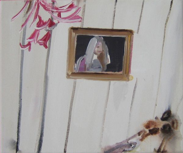 ’Jugendzimmer’ . Acryl und Öl auf Leinwand . 25 x 30 cm . 2008