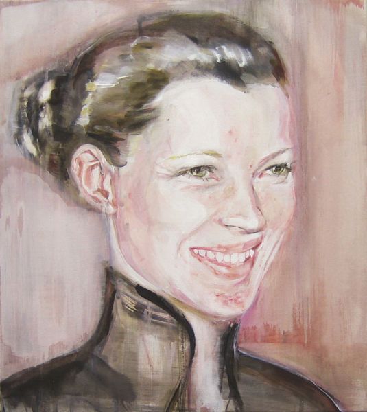 ’Kate’ . Acryl auf Leinwand . 45 x 40 cm . 2005