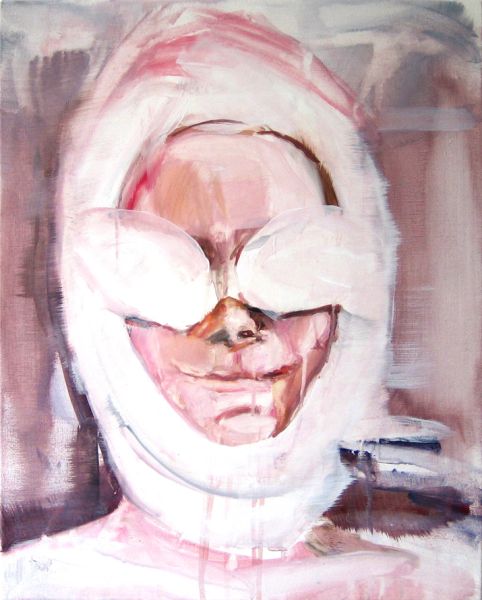 ’OP’ . Acryl auf Leinwand . 50 x 40 cm . 2006